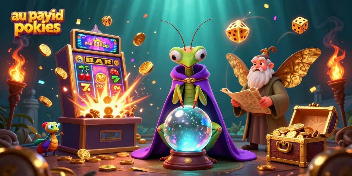Engage with thrilling au payid pokies in a vibrant casino scene filled with fortune and fun.